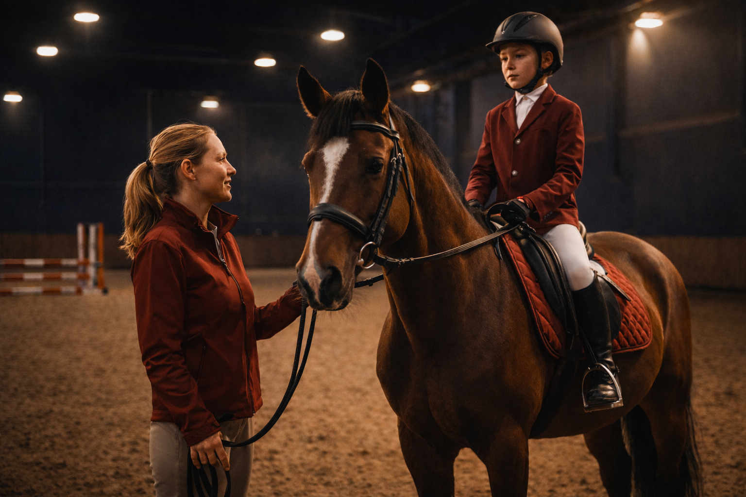 Занятие по верховой езде